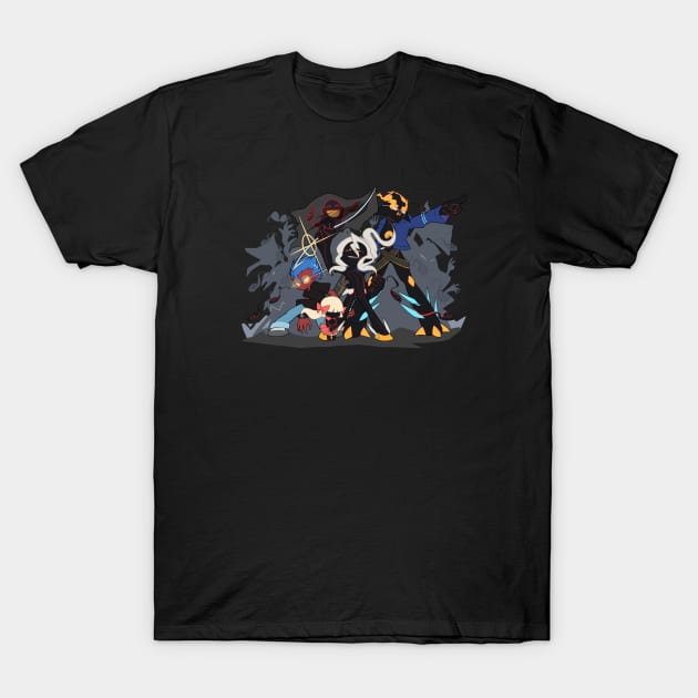 Ghost Revolution T-Shirt by otakostudio